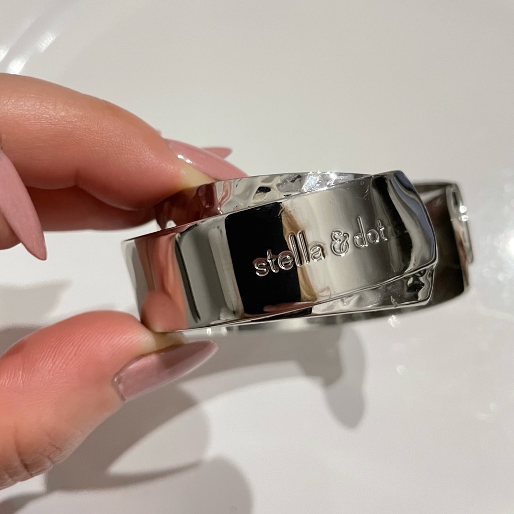 Stella & Dot silver bracelet